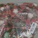 HyeFlora Artificial Fake Fall Hanging Flowers for Outdoor Decor, 2PCS Faux Silk Morning Glory Hanging Plants Mums Vine for Home Garden Wall Party Indoor Outside Decoration (Fall Orange+Light Orange)