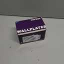 ENERLITES Screwless Decorator Wall Plate Child Safe Outlet Cover, Size 1-Gang 4.68" H x 2.93" L, Polycarbonate Thermoplastic, SI8831-W-10PCS, White (10 Pack)