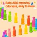 Vodolo 20pcs Bottle Color Match Game，Family Matching Games for Kids 8-12,Memory and Logical Training Bottle flip Game for fmaily, Party Activities