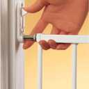 KidCo G2001 Safeway Top of Stairs Gate (Black)