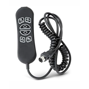 ALLCSM 6 Function Key 7 Pin Lift Chair Controller Replacement for HHC HSW306 Hand Control Switch Standard Version, Electric Recliner Handset with USB and Backlight 