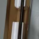 KAMANINA 1 Inch Double Curtain Rods 36 to 72 Inches (3-6 Feet) Window Telescoping Drapery Rod, Antique Bronze Heavy Duty Curtain Rods for Windows 24 to 68 Inches, Twisted Cage Finials