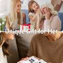 Mothers Day Gifts for Mom from Daughter Son Kids, Mother’s Day Gifts, Birthday Christmas Thanksgiving Gift Ideas for Mom, Thanksgiving Gift Ideas for Mother, Funny Socks Gift (White)