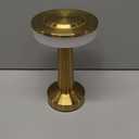 Topyond Cordless Table Lamps Gold, Rechargeable Touch Control LED Desk Lamp, 3-Levels Brightness Bedside Lamp for Home Office Bar KTV Hotel