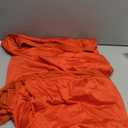 2 Piece Skirt Set Sexy Mesh Ruched Bodycon Tube Top Cocktail Party Midi Dress Club Outfits (Orange) XL