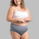 Fruit of the Loom Women's Plus Size Fit for Me Seamless Brief Panty, Assorted 6 Pack, Size 6