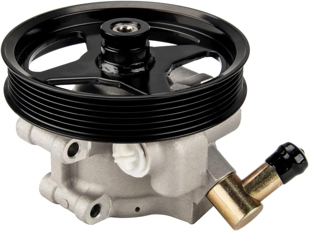 Torchbeam Power Steering Pump for F-250 1997-2007, Expedition 2001-2002, Lobo 1997-2003, F150 Heritage 2004, Crown Victoria 1999-2002, Replace # 20-282, Steering Pump with Pulley