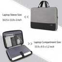Ytonet Laptop Sleeve Case 16 Inch, Slim Laptop Cover with Handle