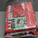 Hello Kitty Bedding Set Twin Bed - Bundle with Bedspread, Flat Sheet, Fitted Sheet, and Pillowcase for Twin Bed Plus Stickers, More