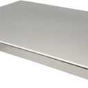 Stainless Steel Cutting Boards for Kitchen,Baking Board,Pastry Board,kneading Panel - Suitable for Cutting Vegetables, Fruits, Meat,bread - Easy To Clean and Store (70x40cm/27.5x15.7in)