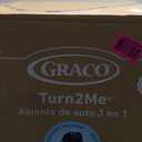 Graco Turn2Me 3-in-1 Rotating Convertible Car Seat, Manchester, Rear-Facing Rotation, Forward-Facing Mode, Highback Booster Up to 100 lbs, Adjustable Headrest & Harness, Steel Reinforced Frame