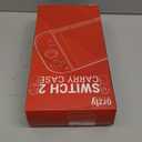 Orzly Case Compatible with Nintendo Switch 2 Protective Carry Case (2025 Model) with Screen Padding, Game Card microSD Pockets for Console and Accessories Screen Size 7.9" - Gift Boxed (Black)