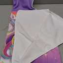 Unicorn Hooded Towel, Unicorn Beach Towel for Girls 30" x 50", Pink Rainbow Microfiber Absorbent Quick Dry Bath Swim Pool Towels Poncho Bathrobe with Hood for Kids Toddler