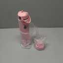 SENDESTAR Stainless Steel Water Bottle, Wide Mouth Water Bottle 32 oz with Straw Lid, Spout Lid, Double Wall Vacuum Insulated Leak Proof, Keeps Liquids Hot or Cold (Peach)