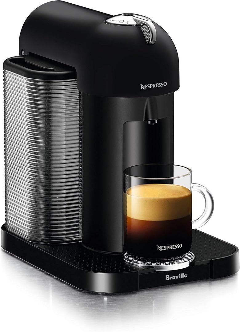 Nespresso Vertuo Coffee and Espresso Machine by Breville, Matte Black 