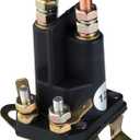 BlueStars 4-Pole 146154 145673 Starter Solenoid - Compatible with Craftsman LT1000 Poulan Husqvarna Lawn Mower 2654 532146154 178861 168327 168327 1685290 1686981 73233 109081X