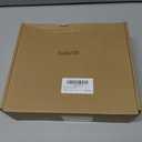 5 Pcs Silver and White Christmas Table Decorations Cone Yarn Tree Velvet Wool Plush Fur Surface Sequined Fabric Mini Christmas Trees for Tiered Tray Home Decoration for Xmas Holiday Decor