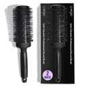 ERGO Ceramic Ionic Round Brush for Blow Out - Salon Quality Hair Brushes for Women - Roller Brush for Blow Drying, Wet and Dry Hair Styling, Volumizing Hair Care - ER53: 2" (XL - 2 Inch)