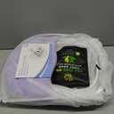 Collapsible Foot Spa Bath Massager with Heat Bubbles and Vibration Massage and Jets, 16OZ Tea Tree Oil Foot Soak Epsom Salt, WHALSTAR Foot Bath Bucket With Red Light & Remote (Purple)