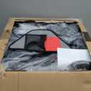 Foldable Rollator Walkers with Seat for Seniors, 450 lb Capacity, 8'' Wheels, 18" Big Seat, 6-Position Height, Heavy-Duty Aluminum Rolling Walker (Grey)