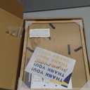 8x10 Picture Frame with 5x7 Mat, USA-Sourced Natural Oak Wood Photo Collage Frame with HD Tempered Glass, Double Mortise and Tenon Strips, Wall Display Horizontally and Vertically, 3 Pack