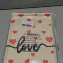 XCHI Red Little Love Hearts Valentine's Day Placemats Set of 8 Table Mats for Party Home Kitchen Dining Table Decorations 12x18 Inch