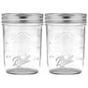 Ball Regular Mouth Mason Jars with Lids & Bands, Half Pint, 8-oz (2-Pack)