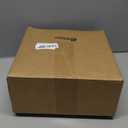 Hortsun Replacement Lamp Shade 4 Pcs White Replacement Plastic Lampshade 2 Pack 1.65" Fitter 10" Diameter Bowl Shape 2 Pack 1.97" Bottom Size Horseshoe Shape for LED Torchiere Floor Lamps Upright