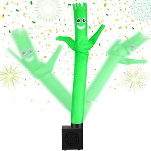 Poen Mini Wacky Waving Inflatable Tube Guy for Kids Gift with Blower Gag Inflatable Tube Man Birthday Desktop Decor Dancing Blow up Man for Office Party Decor(Smile)