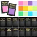 Motipuns 36 Pcs Teachers' Day Appreciation Gift Bulk Inspirational Sticky Note Pad Holder Office Nurse Thank You Gift Team Work Sticky Notes Opp Bags for Employee Volunteer Coworker Staff Slp Ot Month
