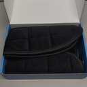 Memory Foam Seat Chair Cushion for Relieves Back Sciatica Pain Tailbone Pain Coccyx Degenerating Disc Orthopedic Osteoarthritis Prostate Cushion Low Back Pain Cushion Hip Shaping (Dark Gray)