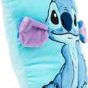 Jay Franco Disney Lilo & Stitch 3D Snuggle Pillow - Super Soft Measures 15 Inches (Official Disney Product)
