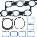 MS972401 Lower Upper Intake Manifold Gasket Set Replacement for GMC Acadia 3.6L 2009 2010 2011 2012 2013 2014 2015 2016 Replaces 111076701 MS19932