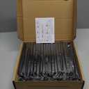 Ravinte 40 Pack 7-1/2 Inch Kitchen Square Cabinet Handles Matte Black Drawer Pulls Hardware for Cabinets Cupboards, FX192HS40