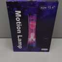 Liquid Motion Lamps - starry sky purple Liquid / White Wax, Beautiful Lamp, Relaxing Light, Night Light , lamps for adults, teenagers children, Bedroom Light Living Room, Novel and Cool Decorations