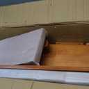 JoyPcsTable Prayer Kneeler Bench with Book Rest, Adjustable Height