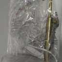 Flameless Candle Warmer Lamp for Jar Candles Large & Small – Dimmable Lamp Candle Warmer Electric with Large Marble Base & Adjustable Height – Candle Melter with Timer and 4 Halogen Light Bulbs