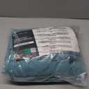 LuxClub 5 PC Split King Sheet Set, Breathable Luxury Bed Sheets, Deep Pockets 18" Eco Friendly Wrinkle Free Cooling Sheets Machine Washable Hotel Bedding Silky Soft - Teal Split King