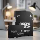 Micro SD Card 256MB(0.25GB), Bulk Low Capacity Memory Card with SD Adapter, for MP3 Players, Old Phones, Small Files Only - Not for Camera/Dashcam/GB Devices