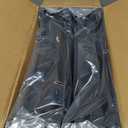 Stadium Seats for Bleachers with Back Support, Bleacher Chairs with Backs and Cushion Wide, Portable Folding Seats with Magnetic Bottom Strips, Includes Shoulder Strap - Black (2, Black)