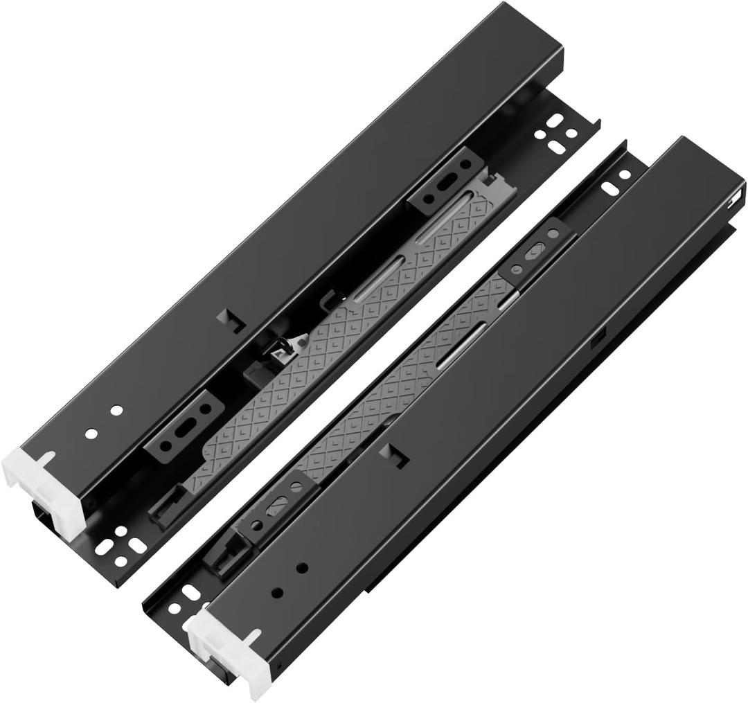 20 Inch Undermount Drawer Slides for Bottom-Mount Pull-Out Shelves