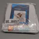 Linenspa Waterproof Mattress Protector, Twin Size  Fitted Sheet Style, Breathable, Machine Washable & Dryer Safe, White