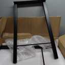 TENGCHANG 2 PCS 28'' Industry Trapezoid Dinning Table Legs Metal Steel Desk Legs DIY Furniture