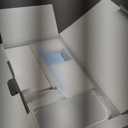 Osoeri Bird Feeder with Camera - Solar Smart Bird Feeder with AI Identify, 1080P HD Auto Capture Birds Video, Real-Time Alerts, Gifts for Family and Friends, 2.4GHz WiFi (Single Bin, Blue white)