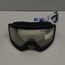 Ski/Snowboard Goggles for Men Women, OTG Snow Goggles Anti Fog 100% UV Protection Snowboarding Goggles (A08-black/Revo Transparent)