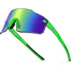 KastKing Etowah Polarized Sports Fishing Sunglasses, With PuriVex Protective Lens Coating, Rimless Wrap Design, Men Women