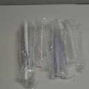 Plastic Champagne Flutes 40 Pack, 5.5 Oz Clear Disposable Plastic Champagne Glasses, Wine Glasses Cups for Wedding Celebration Birthday Party Valentines Wine Tasting New Years Eve Party Supplies