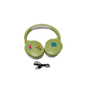 iClever Kids Headphones for School Travel, Safe Volume 85dBA, Stereo Sound Over-Ear for Kid, Foldable 3.5mm Wired Dinosaur Headphones for iPad Computer, HS19S