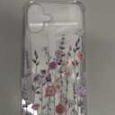 GVIEWIN for iPhone 16 Plus Case Floral,with Screen Protector&Camera Lens Protector,[Non Yellowing]Soft Shockproof Clear Phone Protective Cover for Women,Flower Pattern Design 6.7"(Floratopia/Colorful) | Non Yellowing, Slim, Soft, Shockproof
