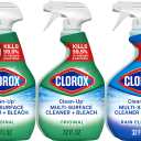Clorox Clean-Up Multi-Surface Cleaner with Bleach, 32 Fl Oz Ea, Pack of 3 